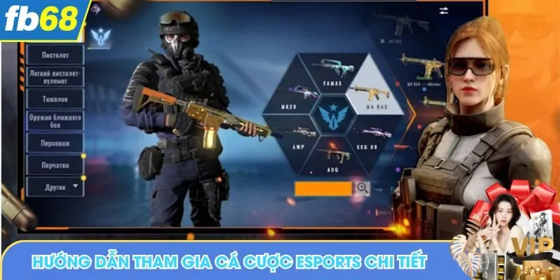 Hướng dẫn tham gia cá cược esports chi tiết